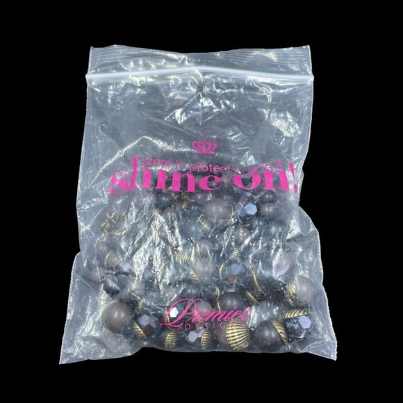 Premier Designs Statement Necklace Chunky Silver Goth Artsy Industrial Boho Punk - Picture 8 of 8